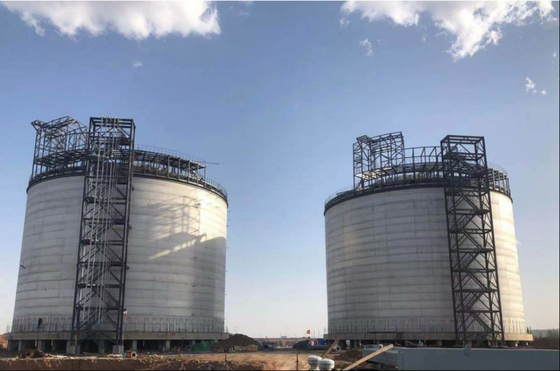 수직형 가득 찬 억제 LNG 저장 Tank1.75Mpa 큰 용량