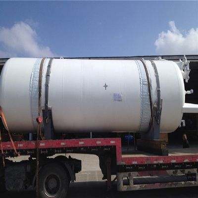 수평선상 LN2 수소 극저온 저장 탱크 50000L ZCF-5000/8
