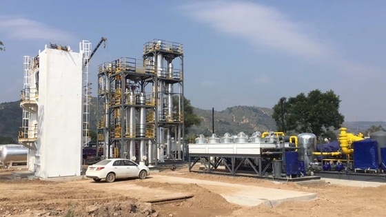 LNG 첨두 부하 액화 장치 소규모 LNG 50000 Nm3/D