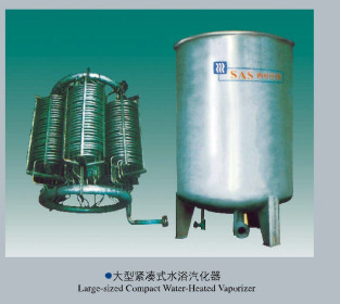 S30408 Q345R 극저온 액체 증발기는 1000L 2000L 3000L을 탱크에 저장합니다