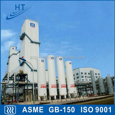 액화 산소 LIN LAr 15000L 액체 O2 탱크 유효한 능력 15m3 GB-150 A2 C2 GC1