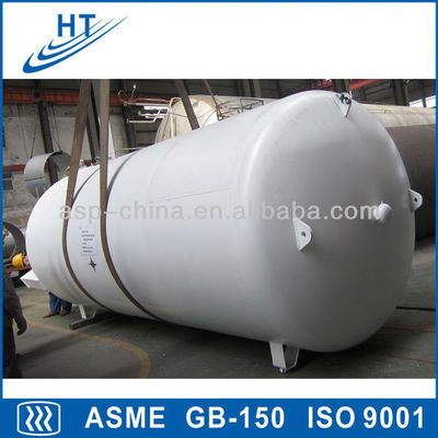 수평선상 LN2 수소 극저온 저장 탱크 50000L ZCF-5000/8