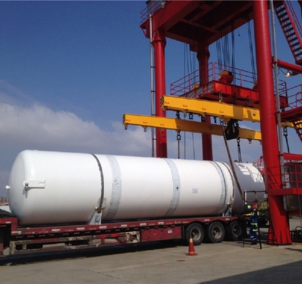 CF-25000/6 극저온 액체 질소 운반 탱크 60000 리터