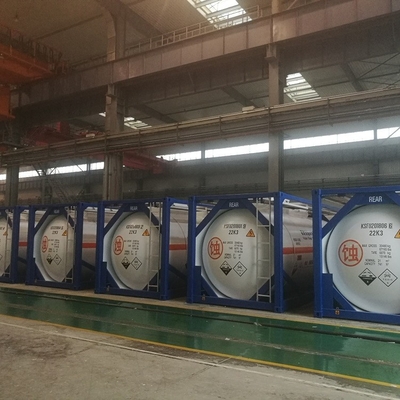 LO2 LN2 LAr R134a 유엔 이동식 탱크 T11 T22 24800 리터