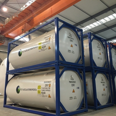 WH590E T50 극저온 저장 탱크 용기 40ft 20ft BV CCS